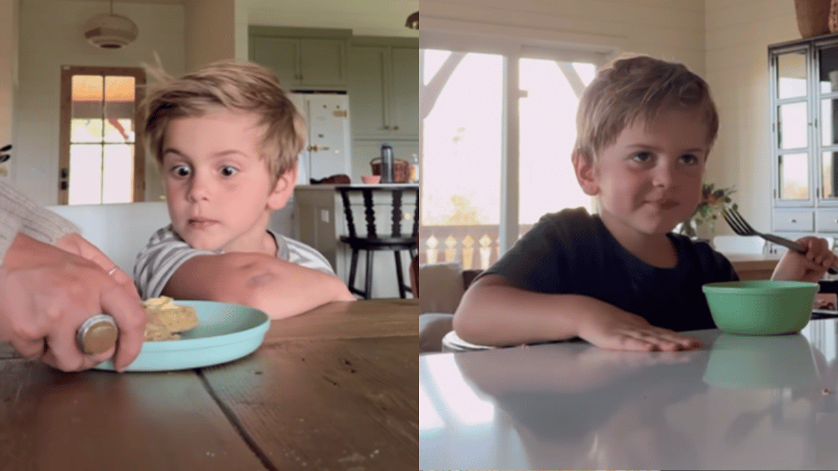 Little Boy’s Priceless Reactions To His Mother's Cooking Win Internet ...